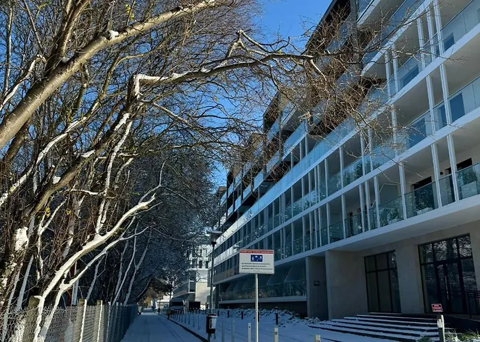 Lägenhet Diuna Perlowa Przystan-przy Plazy, Darmowy Parking *